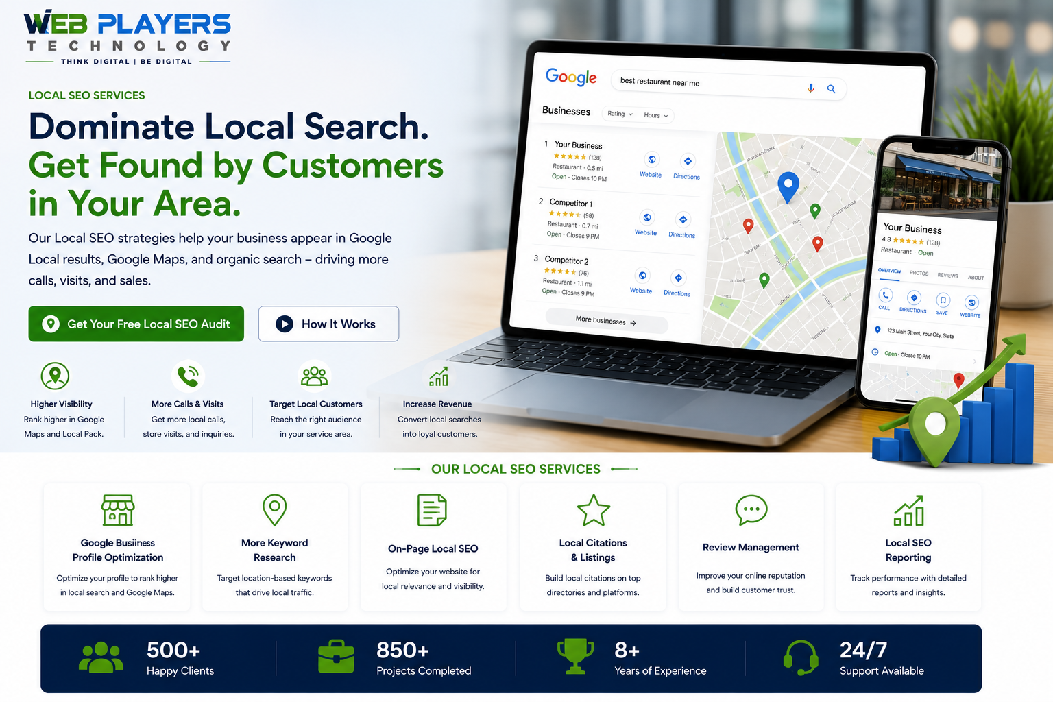 Trusted Local SEO Company in Connaught Place Delhi | Google Business Profile SEO Services